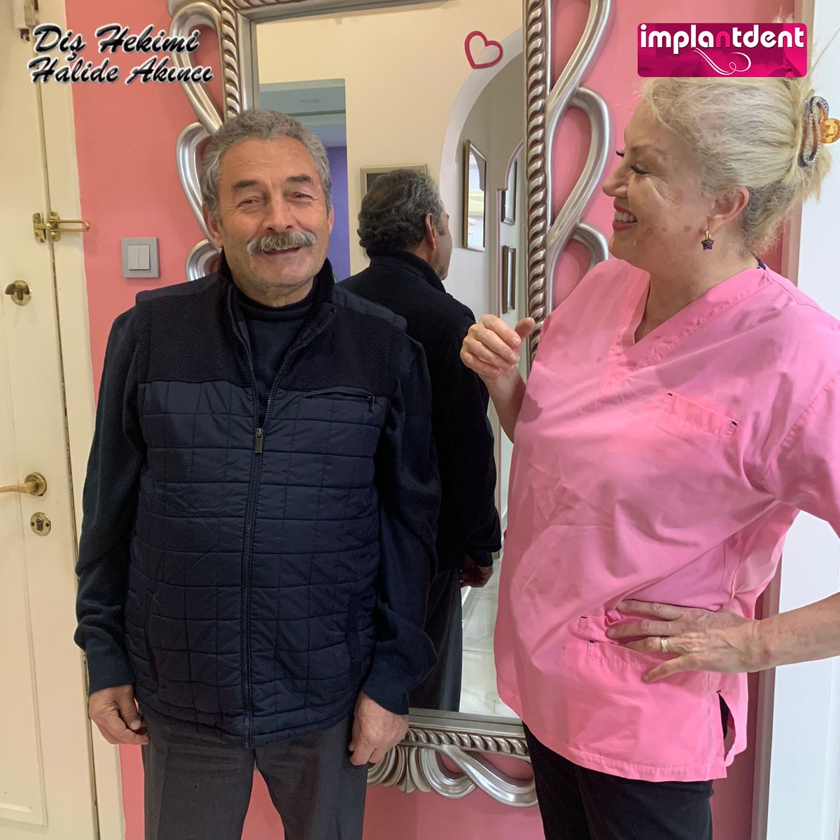 İsmail Bey’i yeni dişleriyle uğurladık. Sağlıklı ve mutlu günler dileriz.
Bilgi ve Randevu: 0212 556 45 30
#ortodonti #implantüstü #estetikgülüş #implant #botoks #dudakdolgusu #şeffafplak #nasolabial #altyüzdolgusu #estetikprotez #dişteli #çocukdiş #dişbeyazlatma #pedodonti