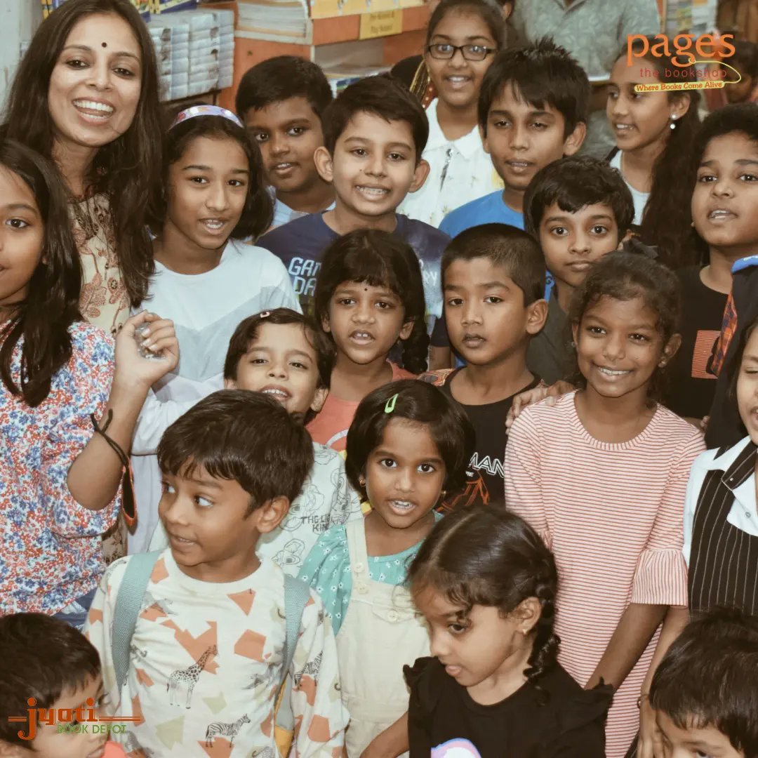 JbdPages's tweet image. A beautiful Story telling session by Nupur Agarwal at pages.