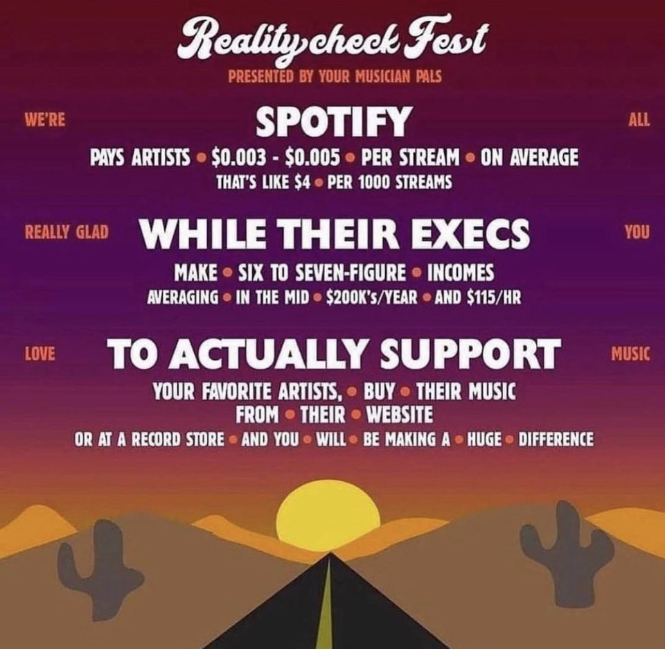 oliver_elf_army's tweet photo. There’s no denying we love to see our name Unwrapped and at fake festivals (about that…), but this here is not wrong. Spotify is a tool for investigation, not support. https://t.co/gud4BcvoRz