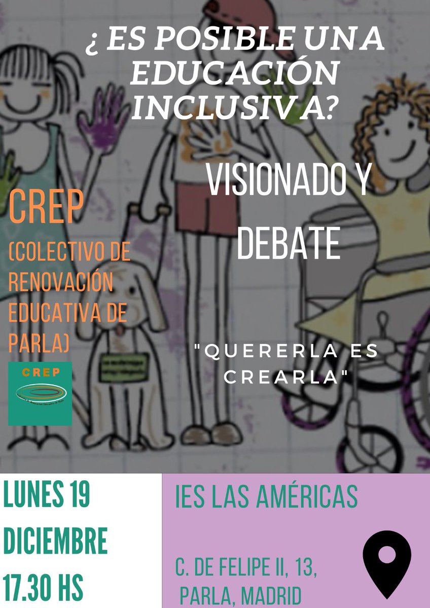 Colectivo de Renovacion Educativa de Parla tweet media