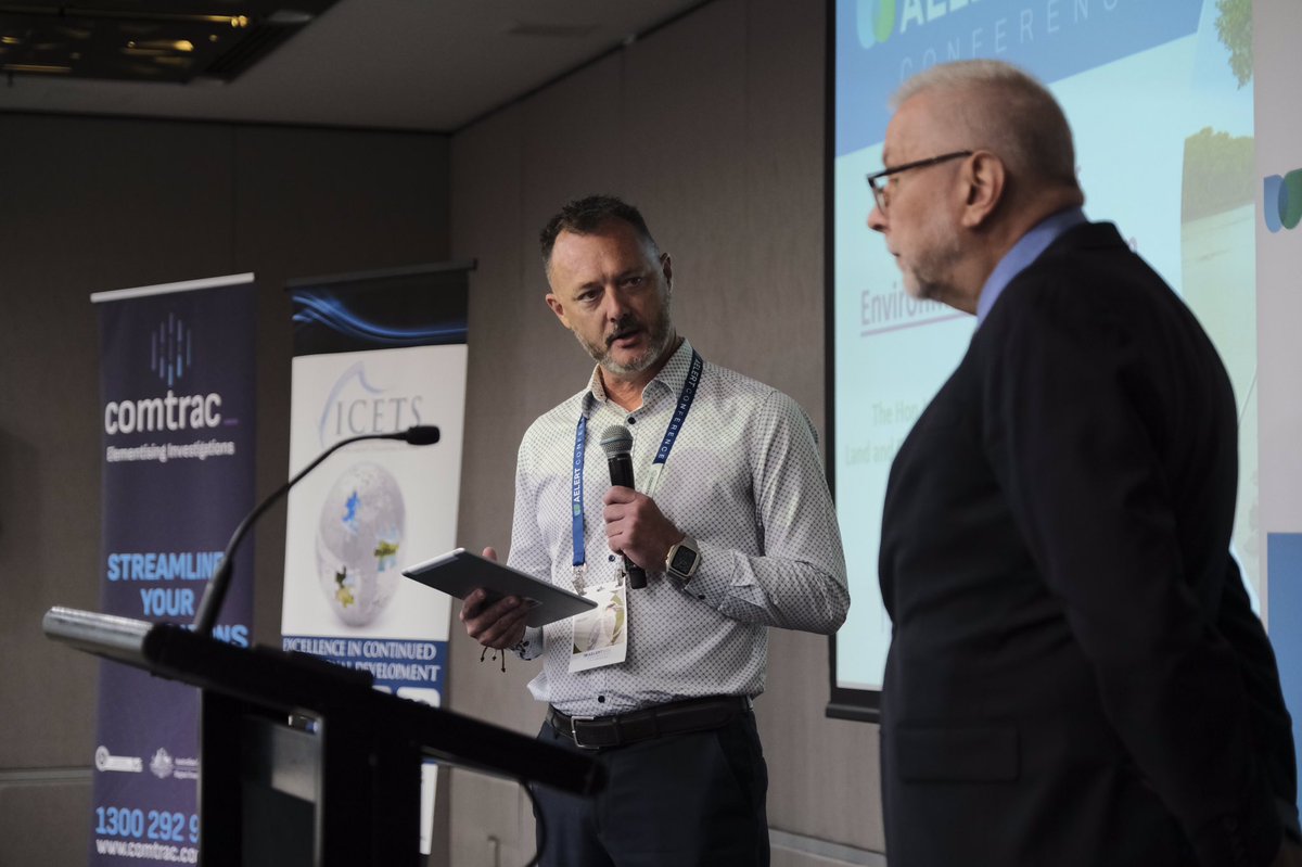 AELERTSec's tweet photo. A big thank you to outgoing CEO, Adam Gilligan for driving #AELERT2022 & a massive year for #AELERT.
Thank you @NSW_EPA for your support through his secondment, and we look forward to seeing Adam and the EPA team through the network!
#environment #EnviroReg #community https://t.co/UvDc3Aess5