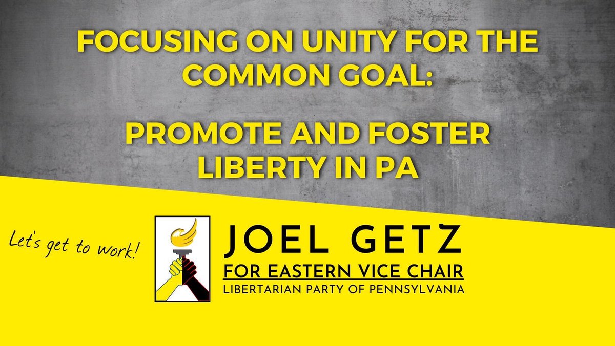 Getz4PA's tweet photo. I fully and proudly endorse @BillCox_ to serve again as WVC. Same with @GrislyRob for Chair, and Jessica Glover for CVC. Along with myself for EVC, we will give the @LPPAorg the continuity and consistency it needs to continue to grow. https://t.co/tiUP0ANawZ
