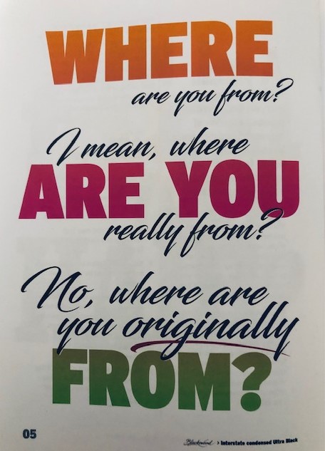SusanCousins6's tweet photo. The question may be unconscious,
It may be conscious 
But it is not innocent. 

Making Sense of Microaggressions available - https://t.co/hsbFO8bK0e https://t.co/Q9K6EnKZiD