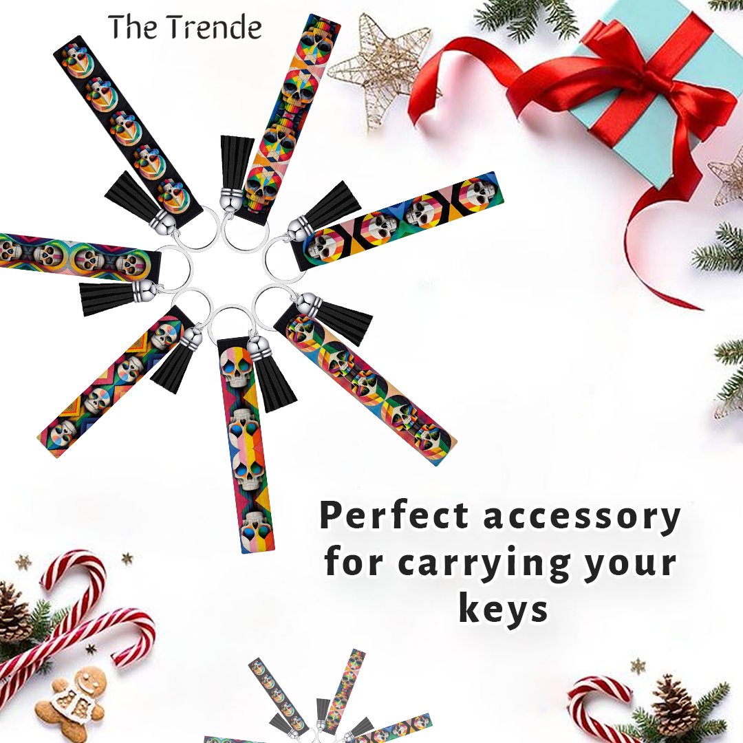 the_trende's tweet image. With our Skull Keychain Wristlet, we offer you a stylish way to keep your keys safe and close to you always.

Order today and grab the sassy earrings before they are gone

#skullkeychain #keychainlover #trendykeychain