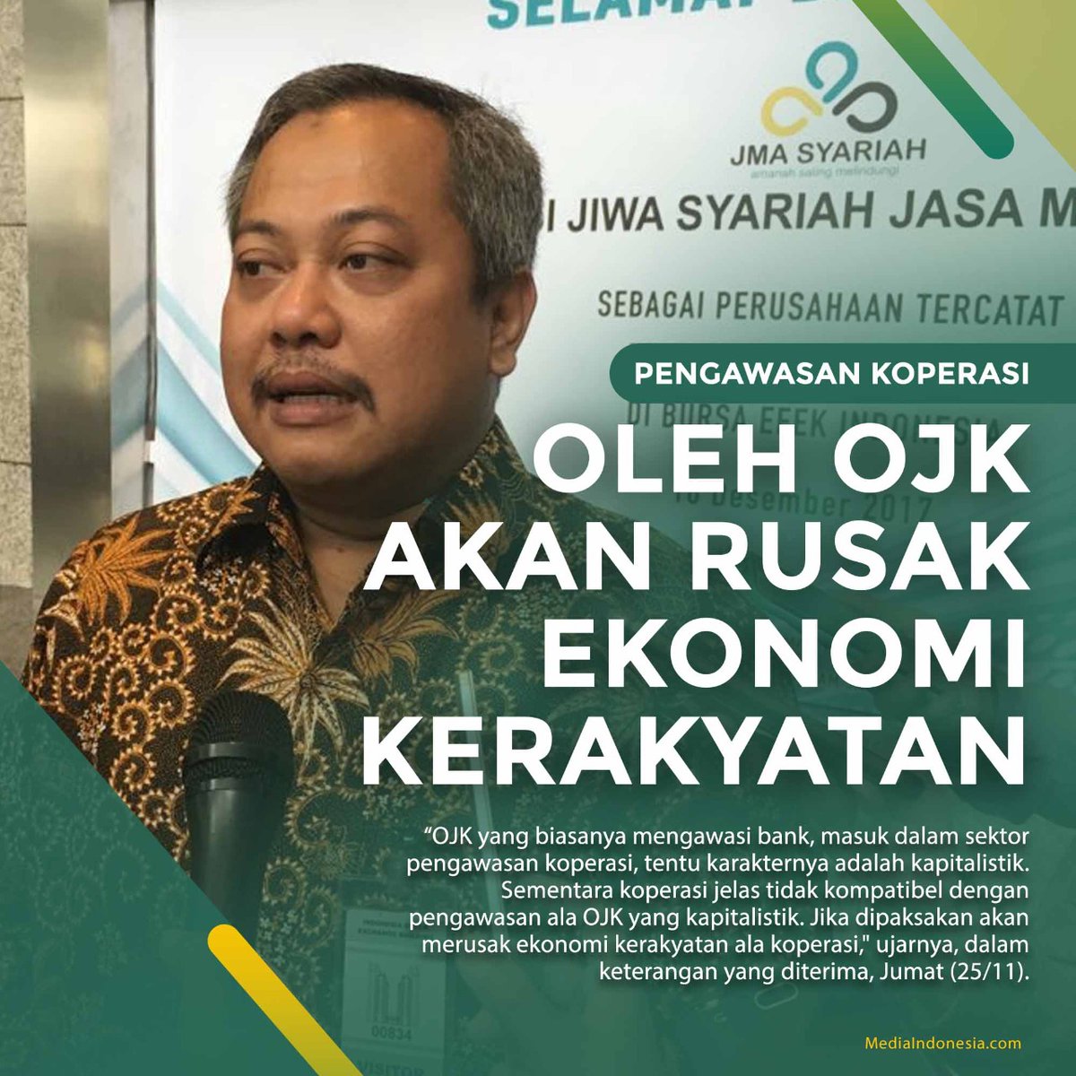 d_suranggana's tweet photo. Pak Dewan yang baik hati dan tidak sombong dengarkan aspirasi kami ya #TolakOJKdiKoperasi https://t.co/jQC8I8i7IW