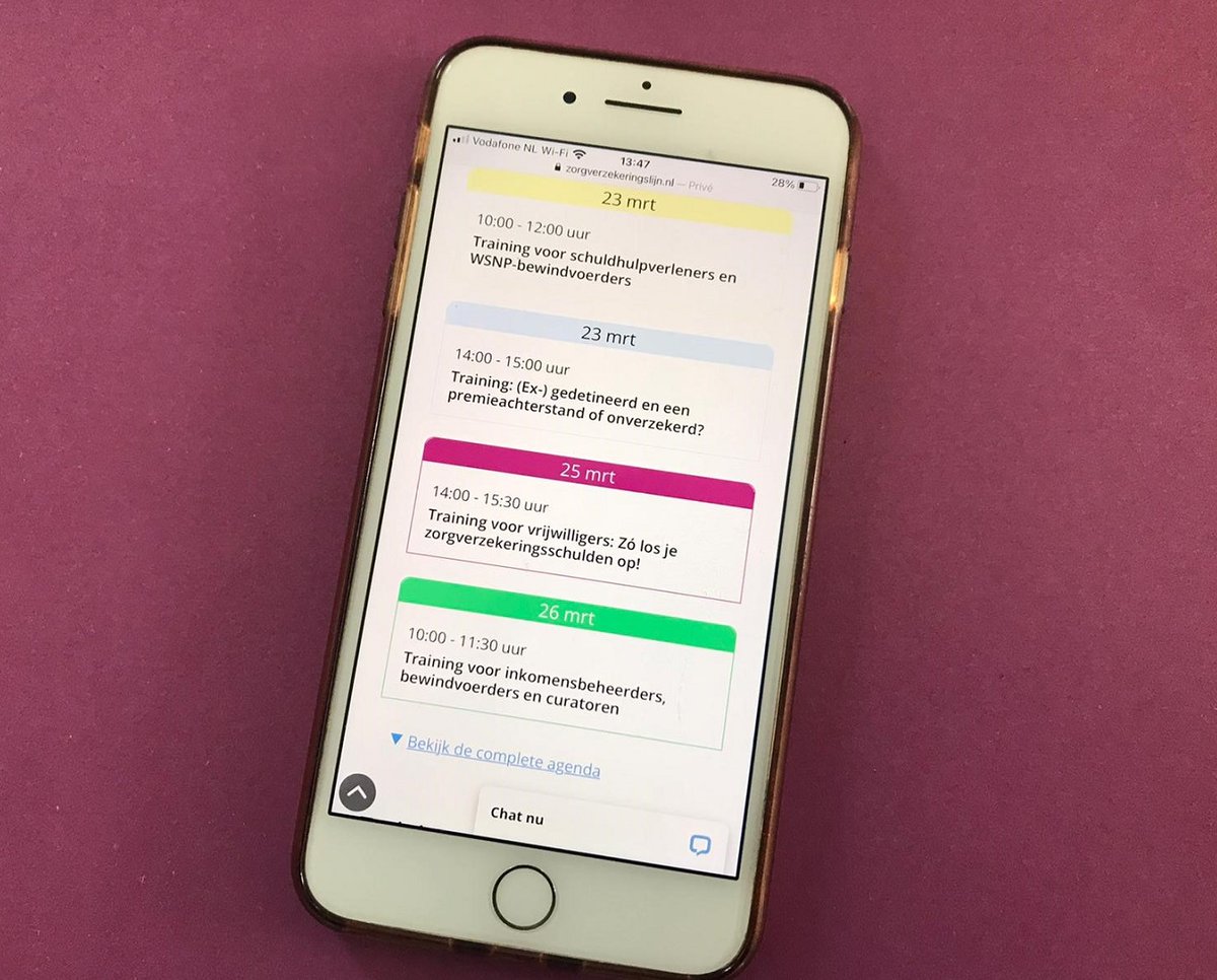 Ondersteun je mensen bij het aanpakken van zorgverzekeringsschulden? Wij ondersteunen jou graag met de juiste kennis tijdens onze gratis trainingen. Kijk eens of er een training voor je bij zit!
ow.ly/RA1K50LOGMj