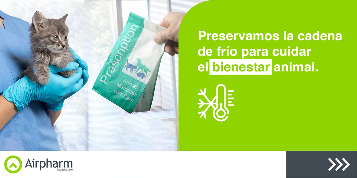 🌡 La cadena de frío es esencial para concebir hoy en día la #logística veterinaria, pues ha de mantenerse durante su almacenamiento, preparación y distribución de pedidos. Es parte indispensable de las #GDP (Good Distribution Practices) que la normativa europea exige al sector.