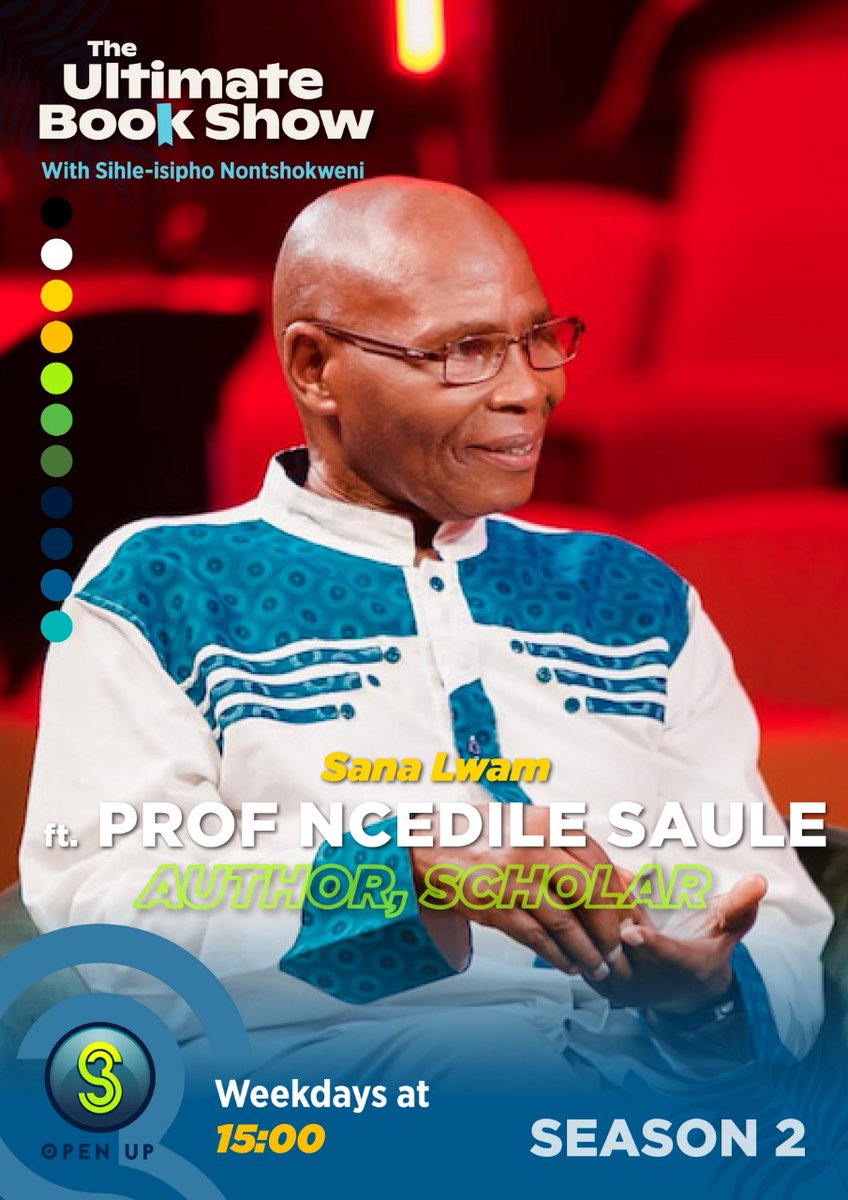 ultimatebook_'s tweet image. Still to Come: Prof. Ncedile SAULE