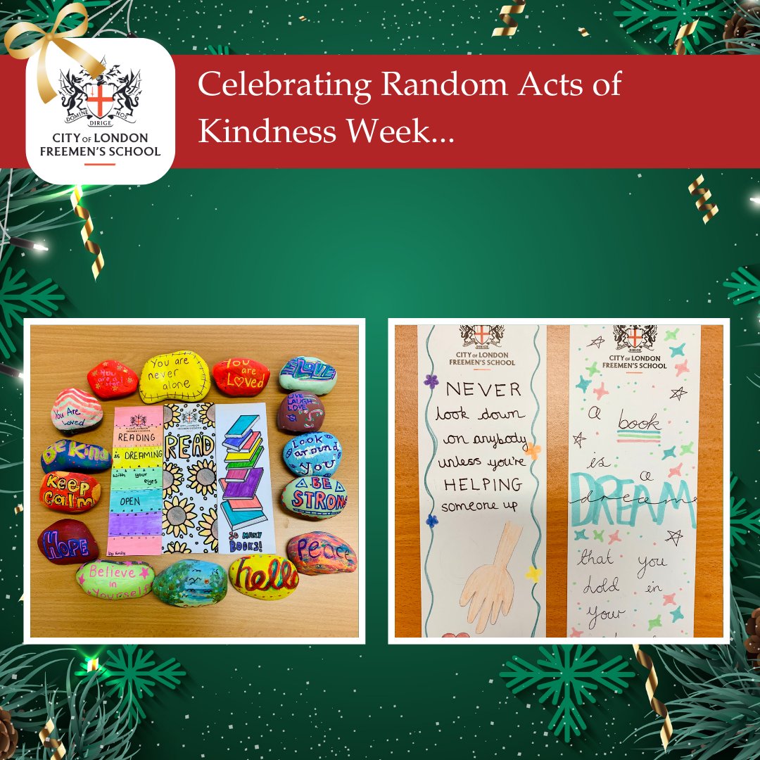 HelloFreemens's tweet photo. As we countdown to Christmas, we take a look back at some of the great community work Freemen's has been doing.

As part Random Act's of Kindness Week, the school created gifts for the parishioners at St Giles' and St George's Churches.

#lovefreemens 

@FreemensCAP https://t.co/kZlfheLZZf