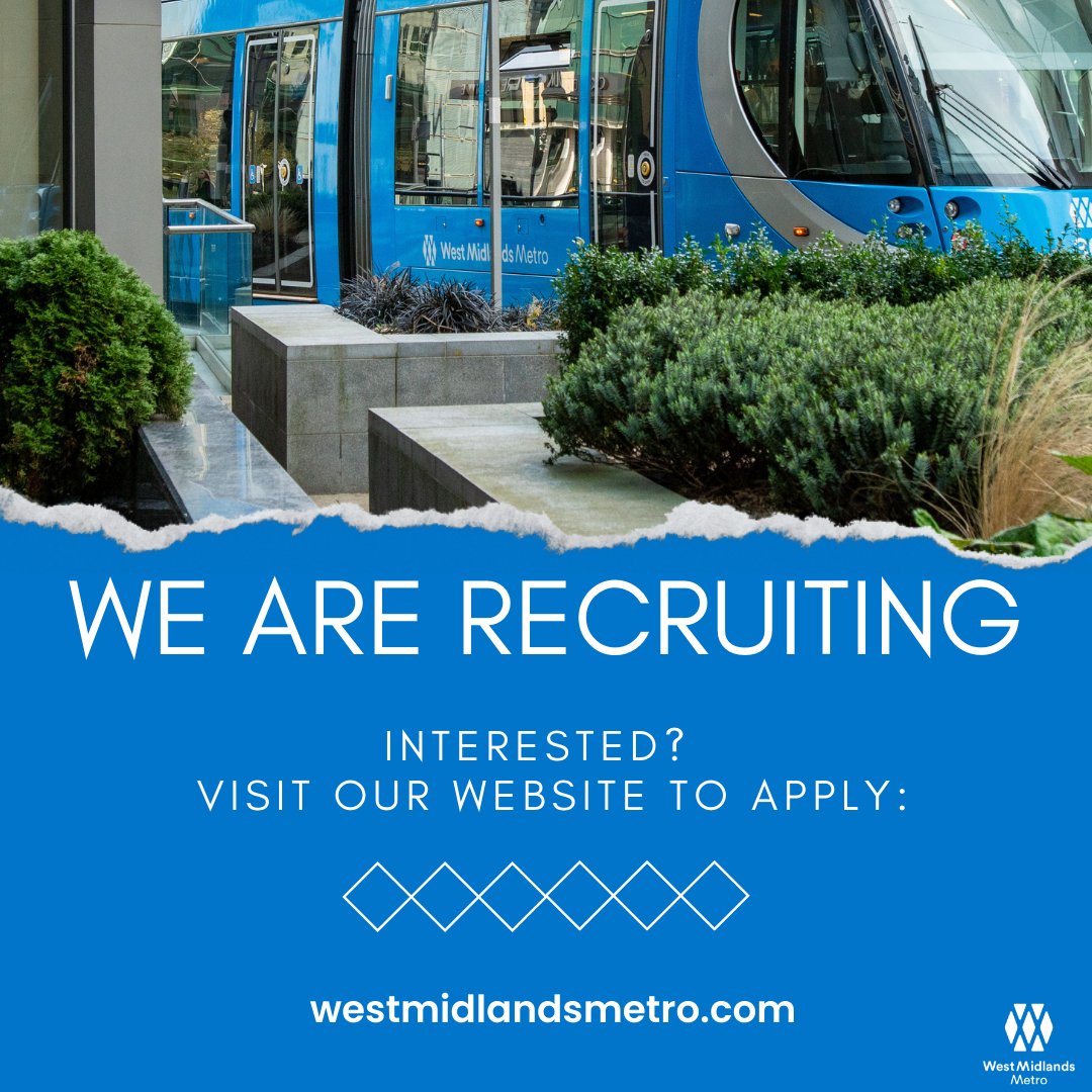 WMmetro's tweet image. Great news we are recruiting! ✅ We are on the lookout for hardworking and passionate individuals to join our growing network. Interested, click to apply and find out more!➡️ bit.ly/3fLBzHs

#WeAreMetro #MetroMatters #joinourteam #nowhiring #jobs #applytoday