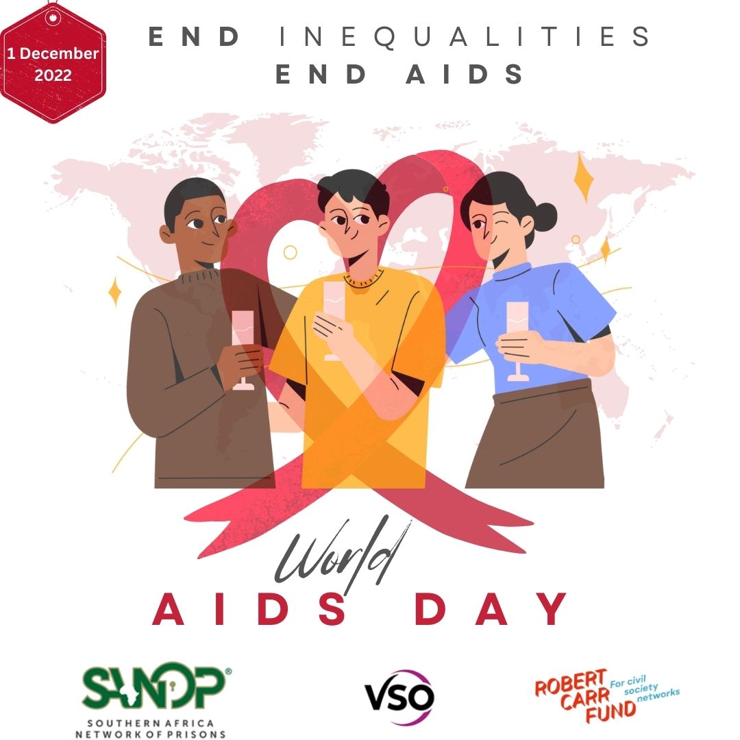We join the World in commemorating World Aids Day.