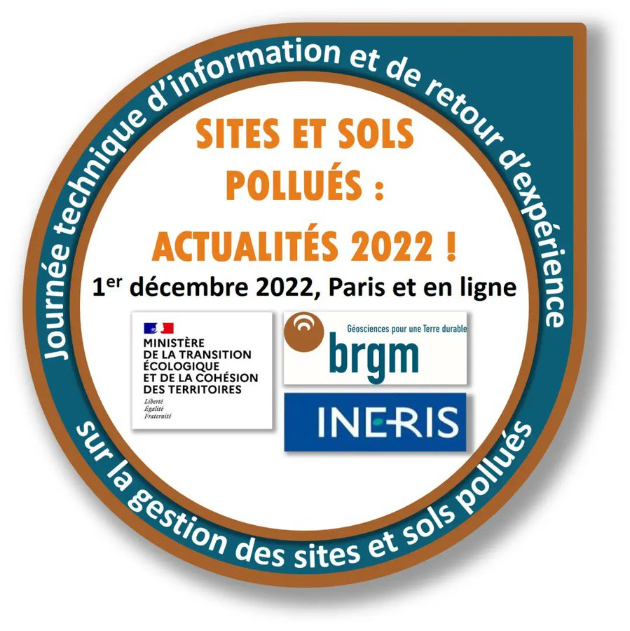 INERIS_fr's tweet image. #SSP2022 | C&apos;est parti pour la journée technique d’information et de retour d’expérience de la gestion des sols pollués - organisée avec @BRGM_fr et en concertation avec @Ecologie_Gouv

&amp;gt; Programme brgm.fr/sites/default/…

#pollution #environnement #sitesetsolspollués