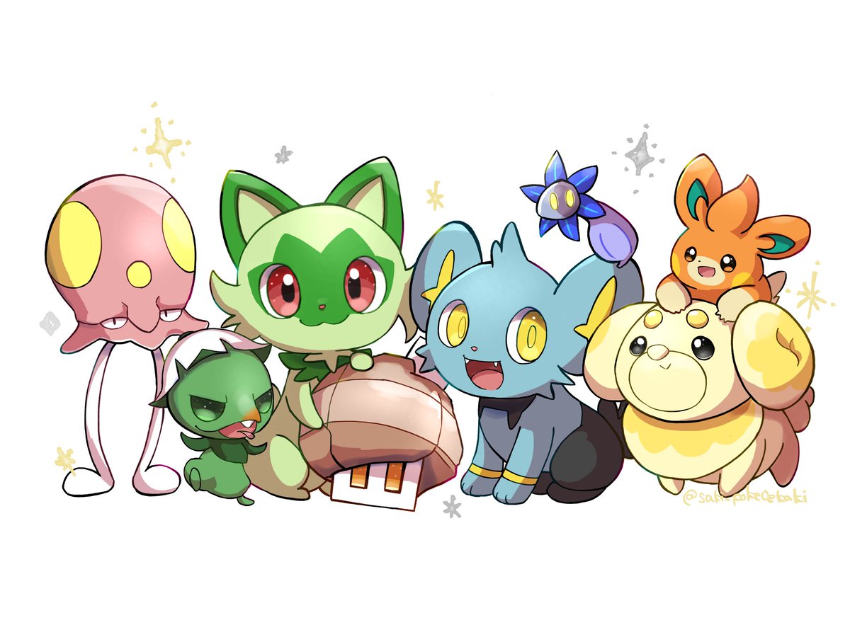 ポケモン「かわいいうちの子たち#ポケモンSV 」|*SAKI*のイラスト