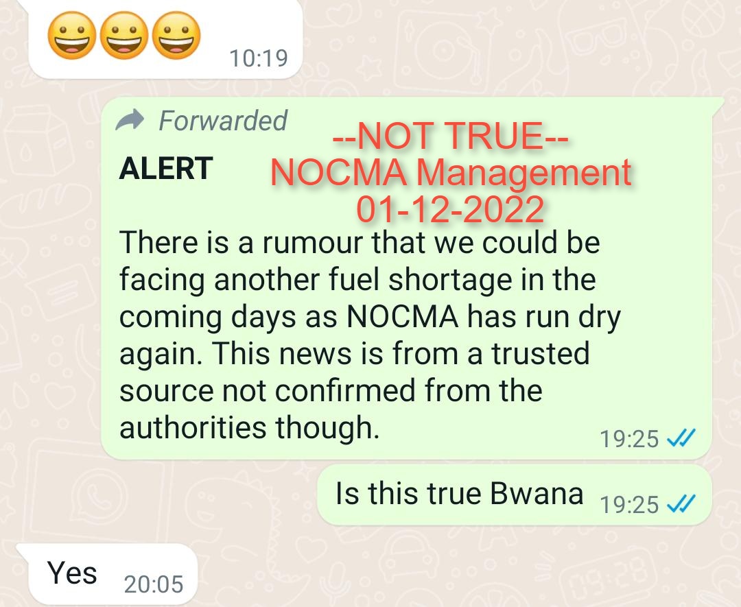 National Oil Company of Malawi (NOCMA) tweet media