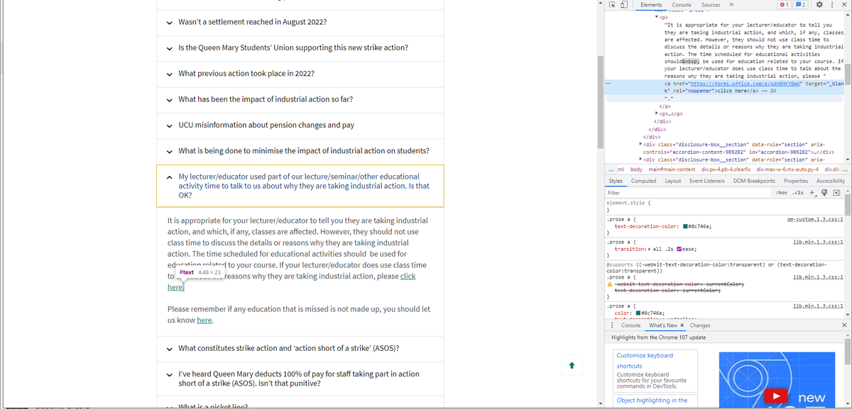 qm_ucu's tweet image. Third time&apos;s a charm, we guess? First they tried to get students to tell them if teachers dared to talk about anything but course delivery, then the joyful JotForm, now it&apos;s the same form but behind @QMUL credentials. The journey took them  one week &amp;amp; two twitter pisstakes.