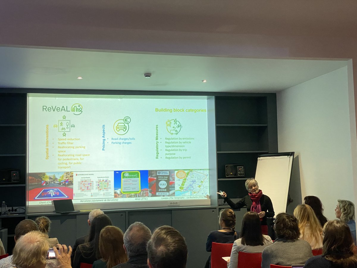 📢 Live from #Session4C on #UrbanVehicleAccessRegulations: @BonnieF_rc reveals all on the <a href="/CIVITAS_ReVeAL/">CIVITAS ReVeAL</a> decision support tool!📝

Interested in learning more? Go check out our article on #UVAR in our launching edition of #CitiesInMotion👉 bit.ly/Cities-in-moti…

#POLIS22