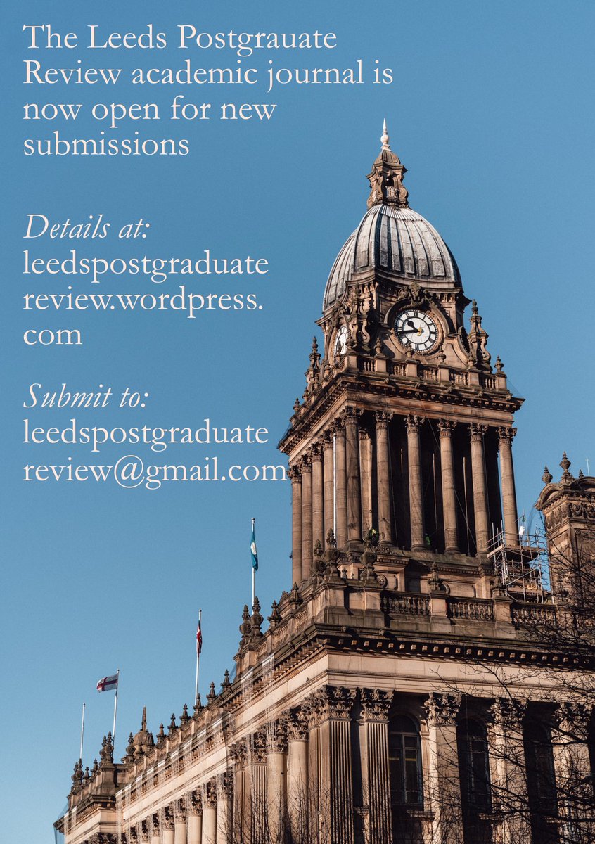 Leeds Postgraduate Review tweet media