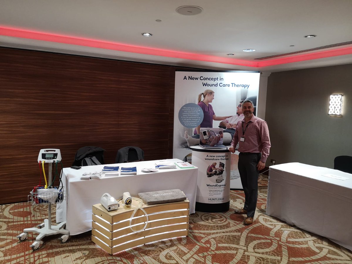 Huntleighdiag's tweet image. Early start this morning to set up for the Journal of Community Nursing's Study Day and Exhibition.

Delegates can try out our Dopplex ABIlity, #WoundExpress, and our Diabetic Foot Assessment kit, so if you're attending make sure to pay us a visit!

#vascular #diabeticfoot #ABI