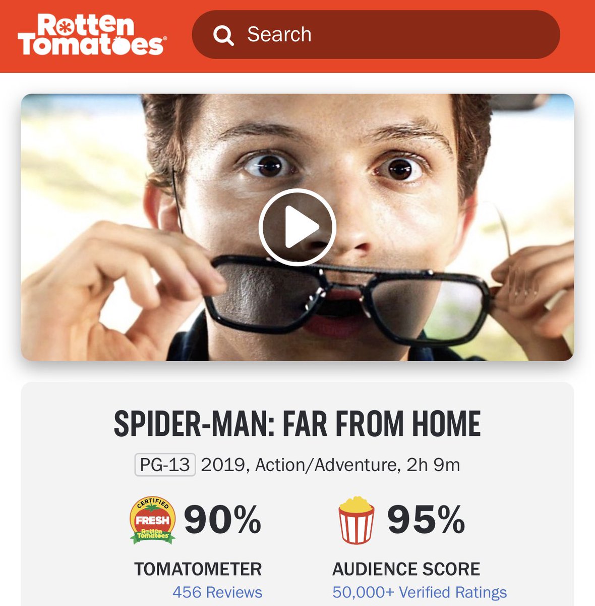 RT @blurayangel: Why does everyone hate Spider-Man: Far From Home on Twitter? https://t.co/AEYGT0Xnpu