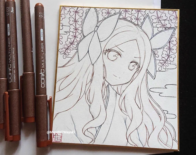 今日モソモソ描いてるやつの進歩 
