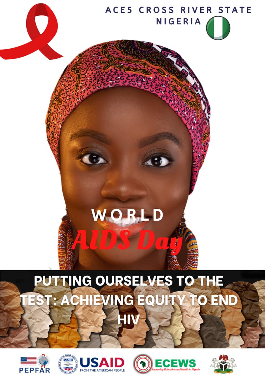 LINDAOGAR1's tweet photo. My M&E Pledge on world Aids Day✋
I solemnly pledge to document and capture all data related to people living with HIV/AIDS and support all service that will help them achieve suppression knowing that they is no cure and we await Cure.
So help me God✋.
#Equalizewithecews https://t.co/qVJxupBIdo