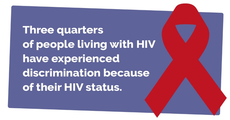 THTorguk's tweet photo. Today is #WorldAIDSDay

We’ve made remarkable progress in the fight against HIV – but stigma continues to hold us back and that's completely unacceptable. 

Everyone has a part to play in tackling stigma by telling as many people as possible the facts about HIV today.