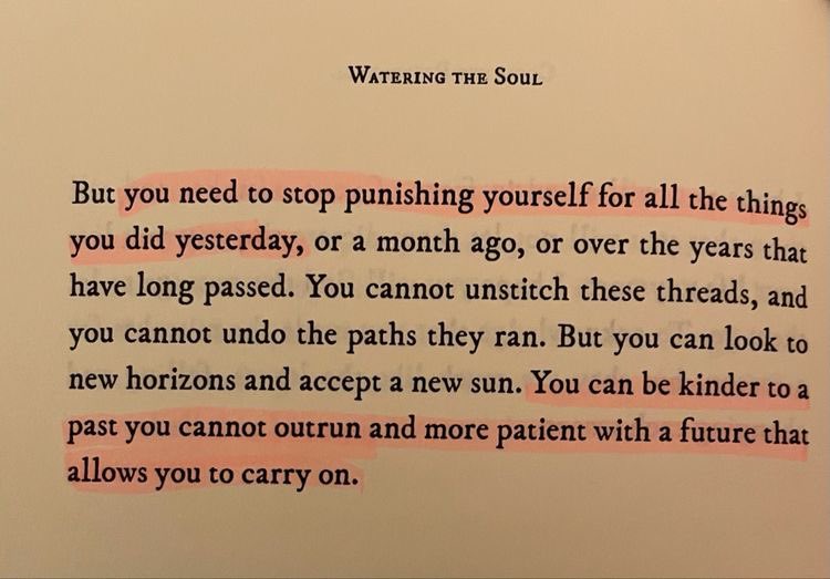 stop punishing yourself