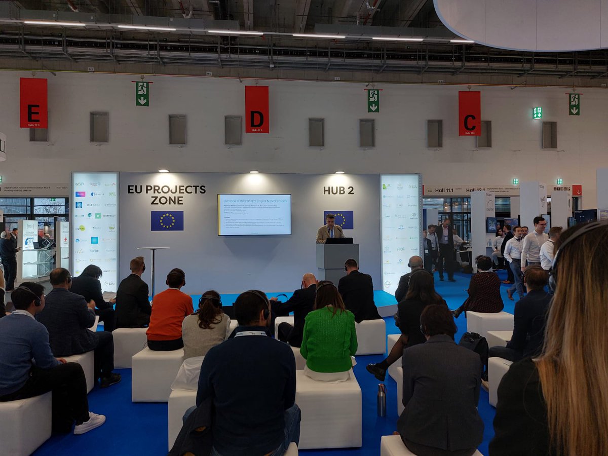 posytyf's tweet photo. We are at @Enlit_Europe!
Coordinator and professor Bogdan Marinescu gave a presentation dedicated to @posytyf . during the EU projects Hub.
The presentation will be soon available on our website 😉 https://t.co/0W2DGrad8v