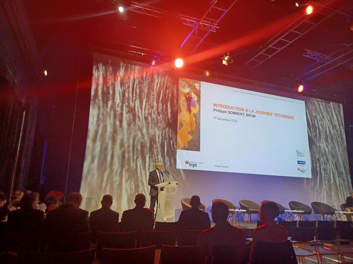INERIS_fr's tweet image. #SSP2022 | Introduction de Philippe Gombert @BRGM_fr