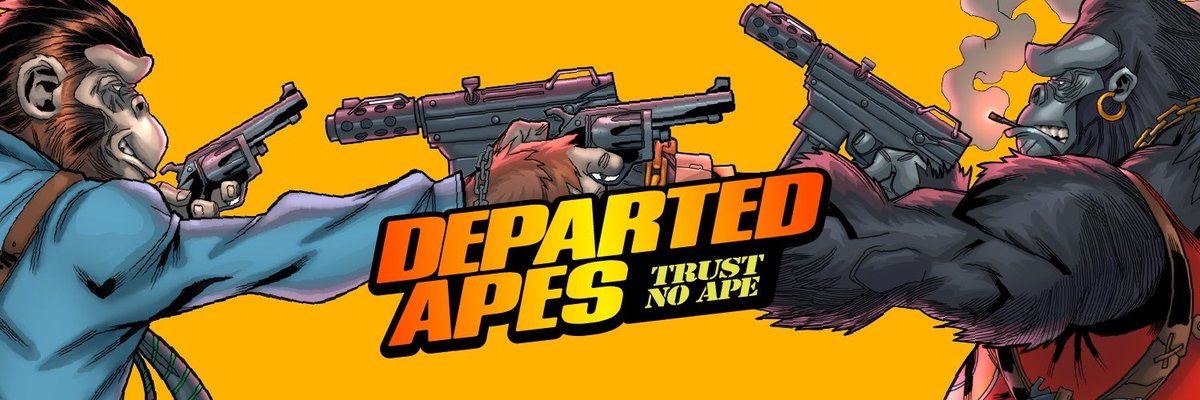 ⚡ Ca1n × Departed apes ⚡

🏆 3x spots

🔴 Follow @departedapes <a href="/Ca1nCrypto/">Ca1n</a> 
🔴 Rt &amp; like
🔴 Tag your friends

⏰24hrs