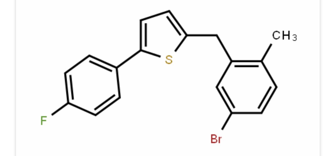 Brenda (@pegderivatives) on Twitter photo Canagliflozin Intermediate
Cas: 1030825-20-7
2-(5-BroMo-2-Methylbenzyl)-5-(4-fluorophenyl)thiophene
Purity: 99%min
Large quantitiy in stock.
brenda@huatengusa.com
#Canagliflozin #intermediate #invokana Canagliflozin Intermediate
Cas: 1030825-20-7
2-(5-BroMo-2-Methylbenzyl)-5-(4-fluorophenyl)thiophene
Purity: 99%min
Large quantitiy in stock.
brenda@huatengusa.com
#Canagliflozin #intermediate #invokana