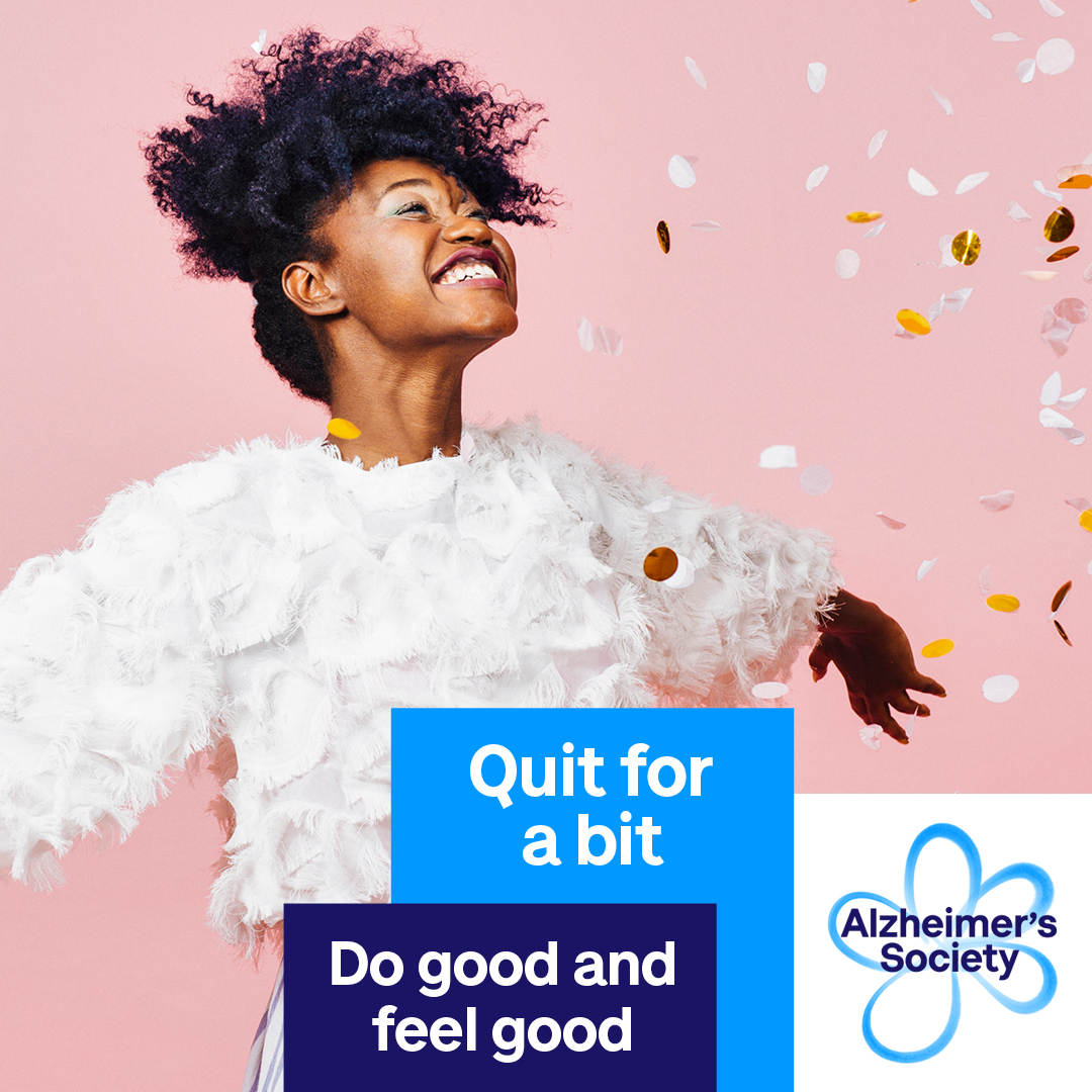 alzheimerssoc's tweet photo. We want to say a huge thank you to everyone who has conquered their cravings for 30 days, as part of #QuitforaBit. More than 2,000 of you took on the challenge of quitting alcohol or sugar in November. Youβve raised more than Β£56,000 to help people affected by dementia. πͺπ https://t.co/2fSPd6G9lv