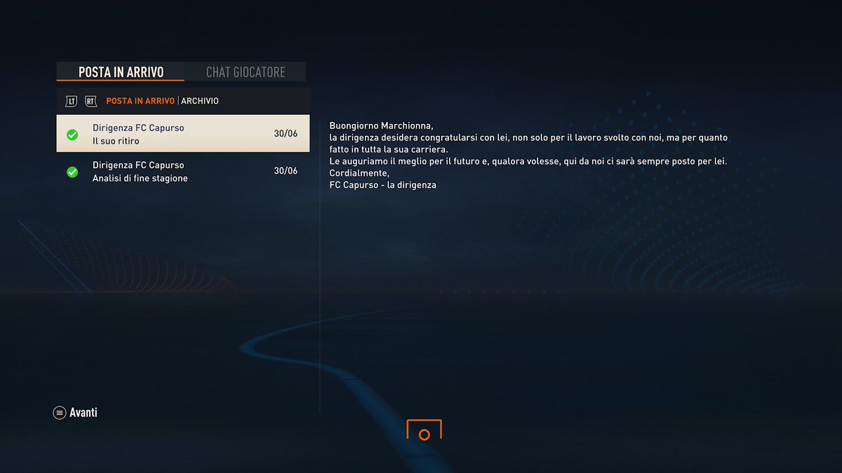 DominumStige's tweet photo. It was great to coach my country's team during the #FIFA23 Manager Career. Sadly, after 15 seasons, the game is over, but it was a lot of fun!

#EASportsFIFA #XboxGameClub #XboxSeriesX #Xbox #XboxShare #XboxItalia #PowerYourDreams #XboxAmbassadors @EA_FIFA_Italia @EASPORTSFIFA https://t.co/aU10vltldp