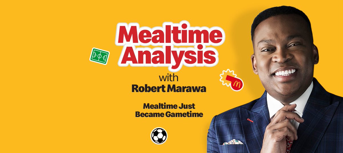 Yfm's tweet photo. Show us your cheer &amp; WIN R1500! ⚽🏆

Step 1: Get your fam or squad 👨‍👩‍👧‍👦
Step 2: Get your Happy Meal Cheer Gear
Step 3: Show off your World Cup cheer using #CheerAcademy + tag @Yfm &amp; @McDonalds_SA

Catch the Meal Time Analysis podcast with Robert Marawa 👉 https://t.co/2OuVZ3CyWS https://t.co/wVcT320rmc