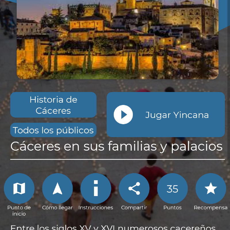 AldealabCaceres's tweet photo. Si eres cacereño esta App te interesa: Redescubre tu ciudad con la App de turismo de Cáceres
https://t.co/sx4dbYeXhd
Rutas por la ciudad, agenda cultural, información inteligente del sitio en el que te encuentras, videoguías…
#enamoratedecaceres
@Ayto_Caceres 
#caceres #turismo https://t.co/Q1YEICkF94
