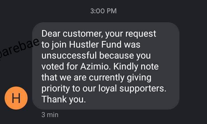 nasaye's tweet image. They have declined....😢😢

#hustlefund