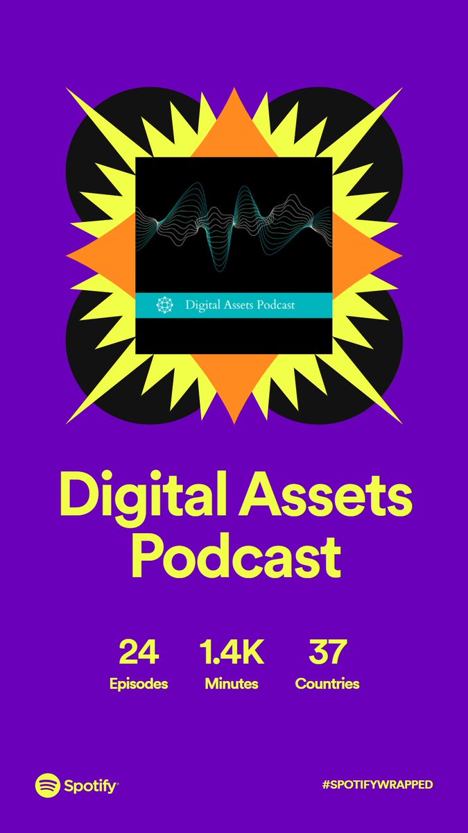 1400 minutes talking about blockchain, crypto and digital assets in general is just the beginning.

Thank you all who follow, support and listen to the podcast and please let us know if you have any suggestions on who we should bring on next!:) #ThankYou