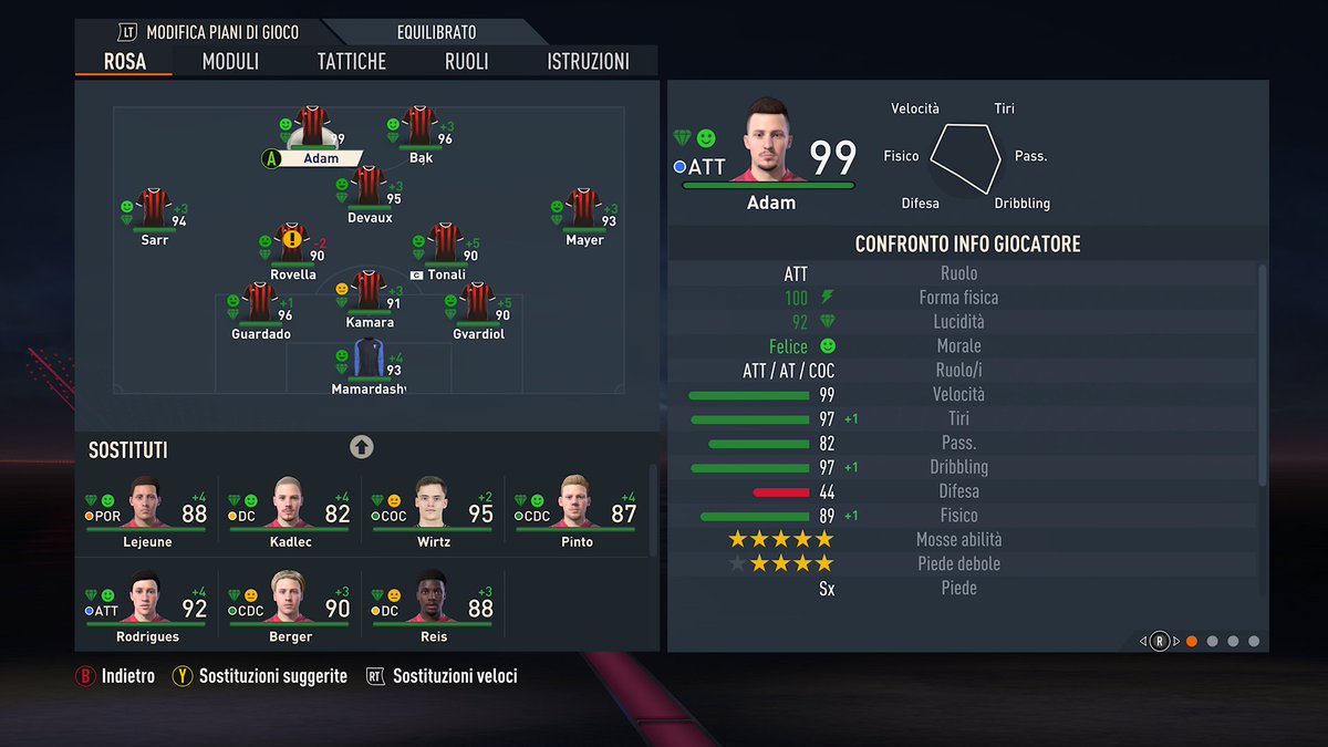 It was great to coach my country's team during the #FIFA23 Manager Career. Sadly, after 15 seasons, the game is over, but it was a lot of fun!

#EASportsFIFA #XboxGameClub #XboxSeriesX #Xbox #XboxShare #XboxItalia #PowerYourDreams #XboxAmbassadors @EA_FIFA_Italia @EASPORTSFIFA