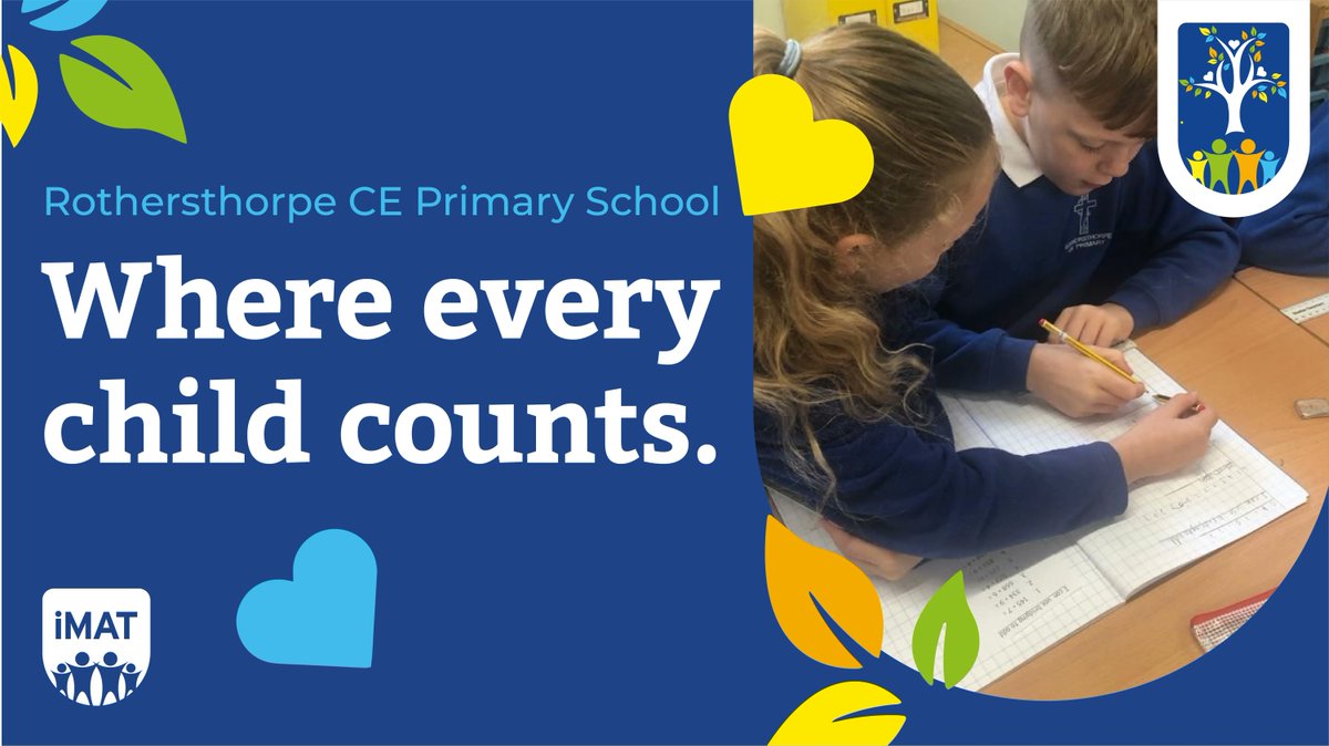 We know every child well and support them to reach their full potential.

Join our family: rothersthorpeceprimary.net