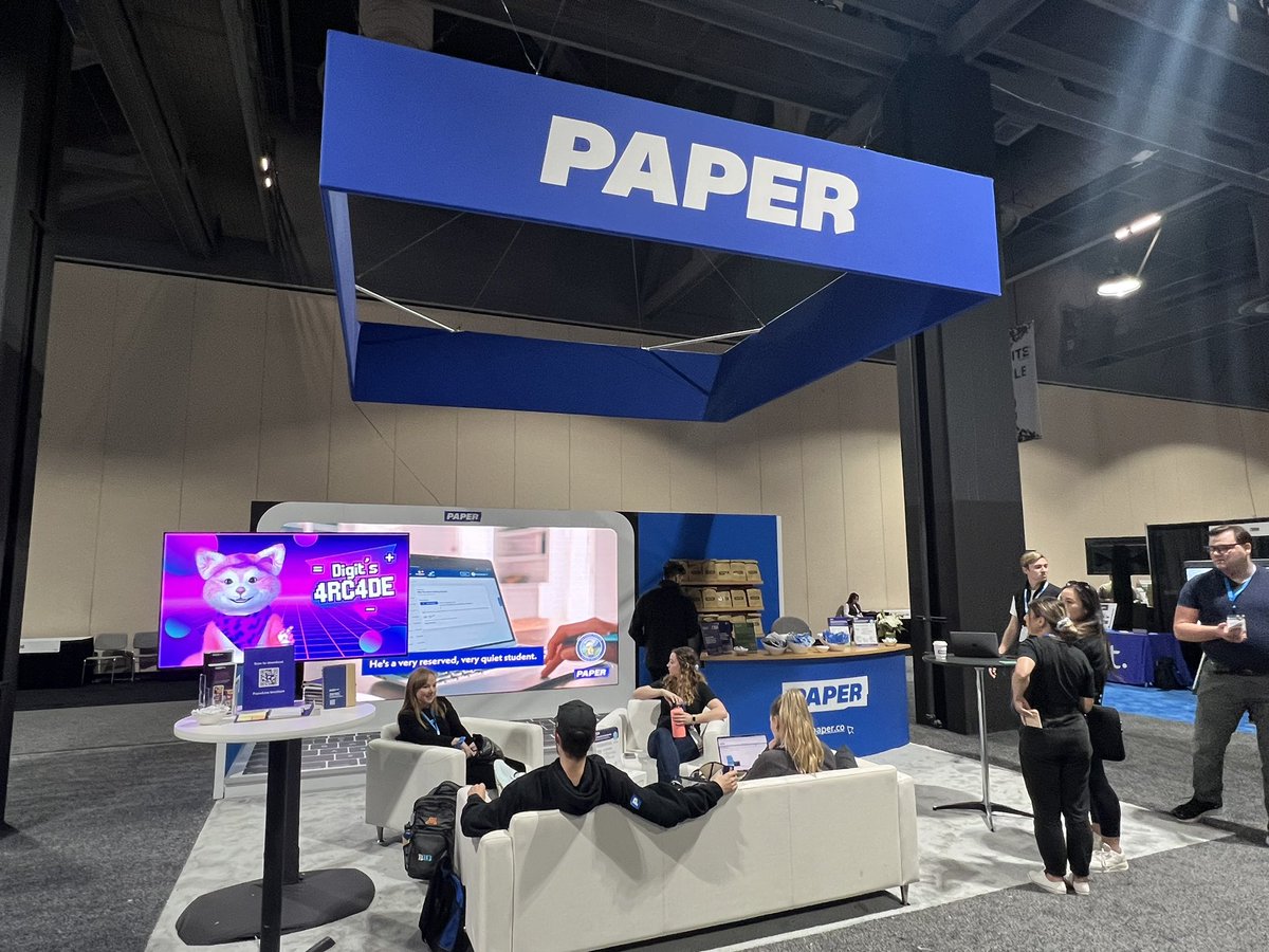 Angela_Paper's tweet photo. Come and visit us at booth #226 at CITE conference to learn more about PAPER!🚀🚀🚀 @paperlearning https://t.co/epjuDPy7pg