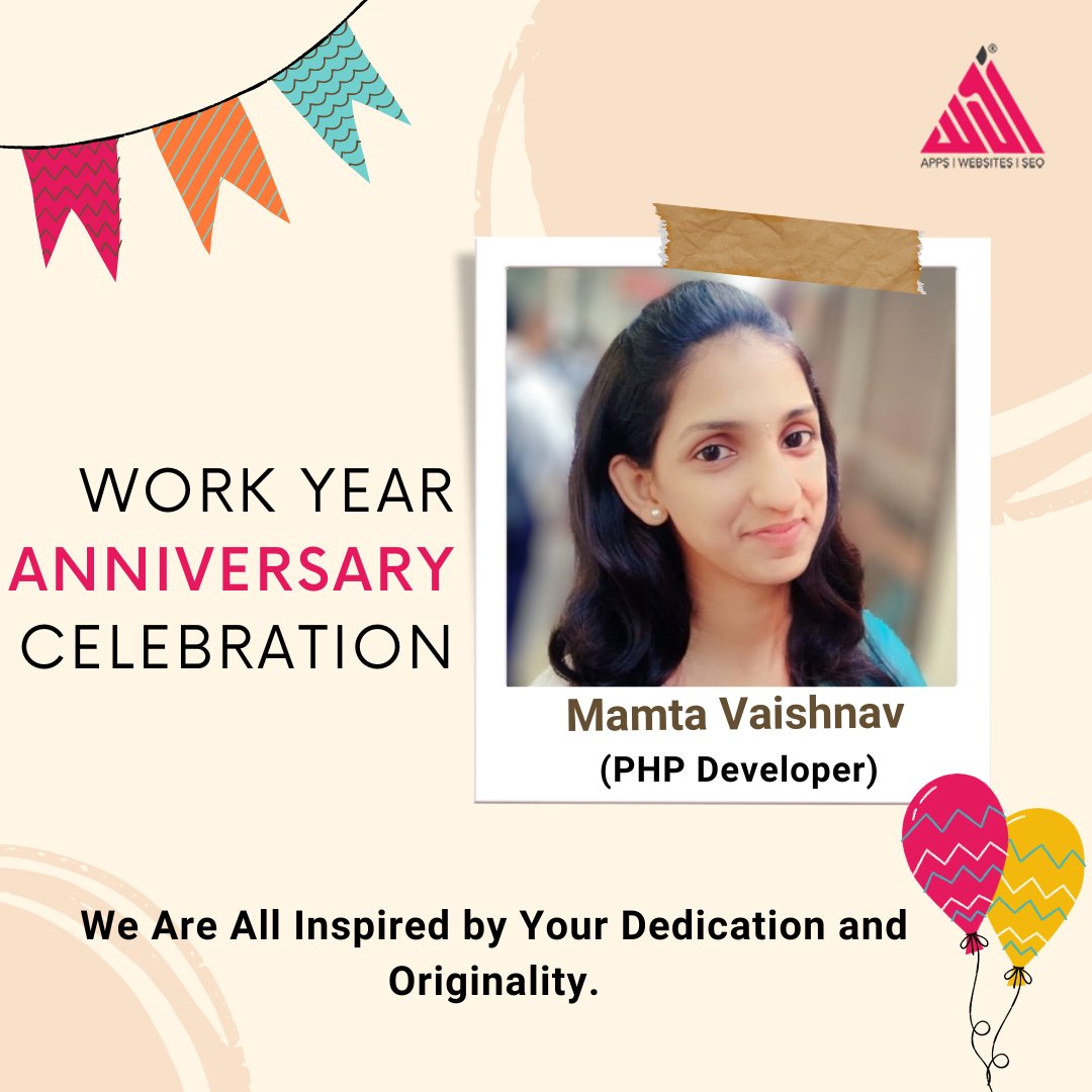 Congratulations on completing work anniversary at WDI, Mamta! We appreciate your hard work and dedication and look forward to many more years with you. May the coming year be filled with more success and satisfaction!
.
#WDI #anniversary #happyanniversary #Celebration