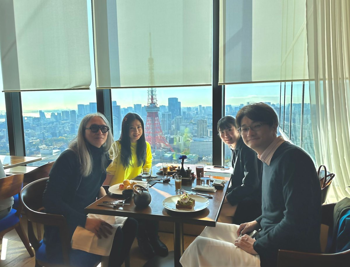 123Oneplus's tweet image. It was great to meet Mr. Hajime Kurumata again and had breakfast together in Tokyo. He had visited the opening ceremony of our project – CTF YOHO MALL SHOP in HK. We also gave him the T-shirt we designed as a gift, and he was happy to try it on right away. We hope to meet again!