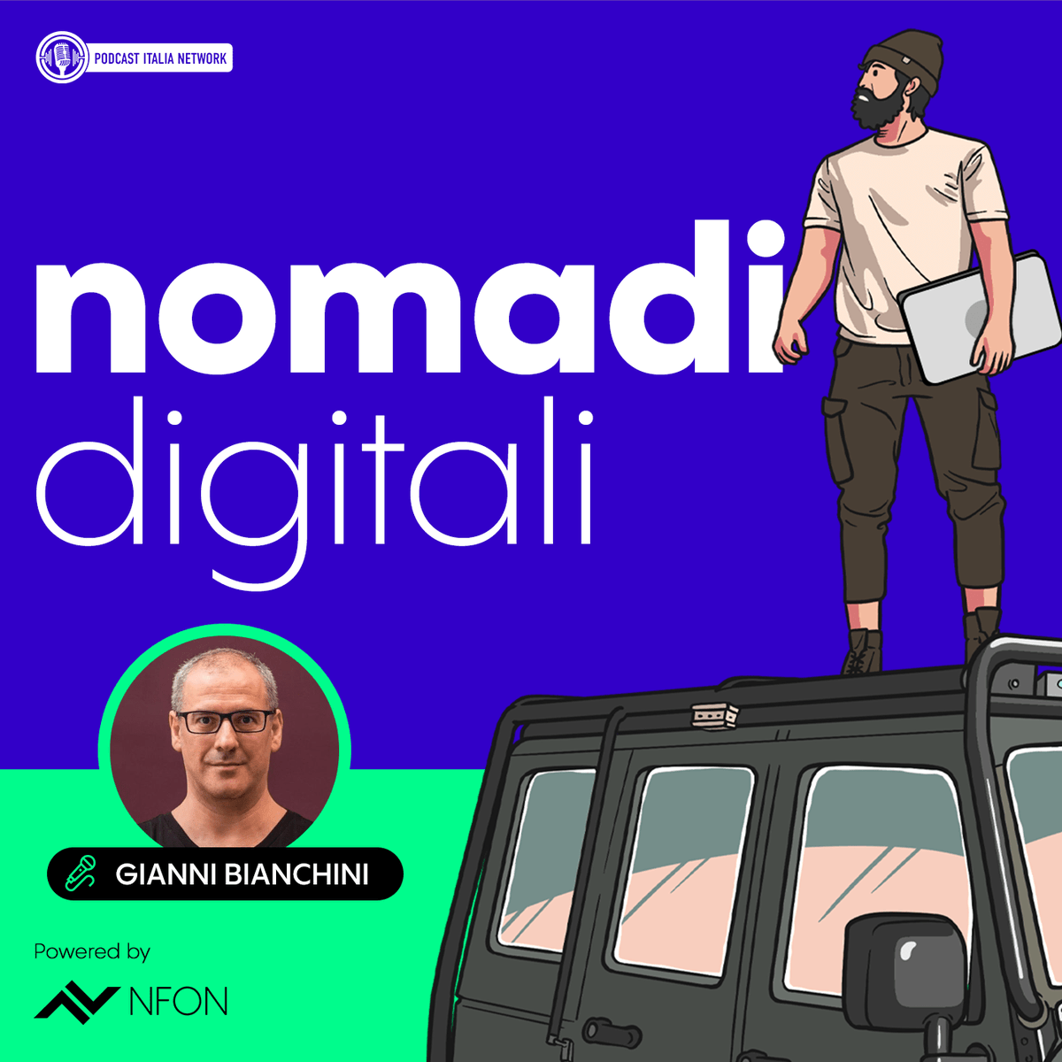 PrimoBonacina's tweet photo. Ascolta il #podcast NOMADI DIGITALI su #RADIO IT: EPISODIO 2 - NFON – “VOGLIO VISITARE TUTTI I PAESI DEL MONDO”
#podcasting #radioit @nfoncom #nfon #VoIP #Cloudya #iptelephony #smartworking #CIO #nomadidigitali #digital
https://t.co/yrKRyxq4u0 https://t.co/pNoix7ufxx