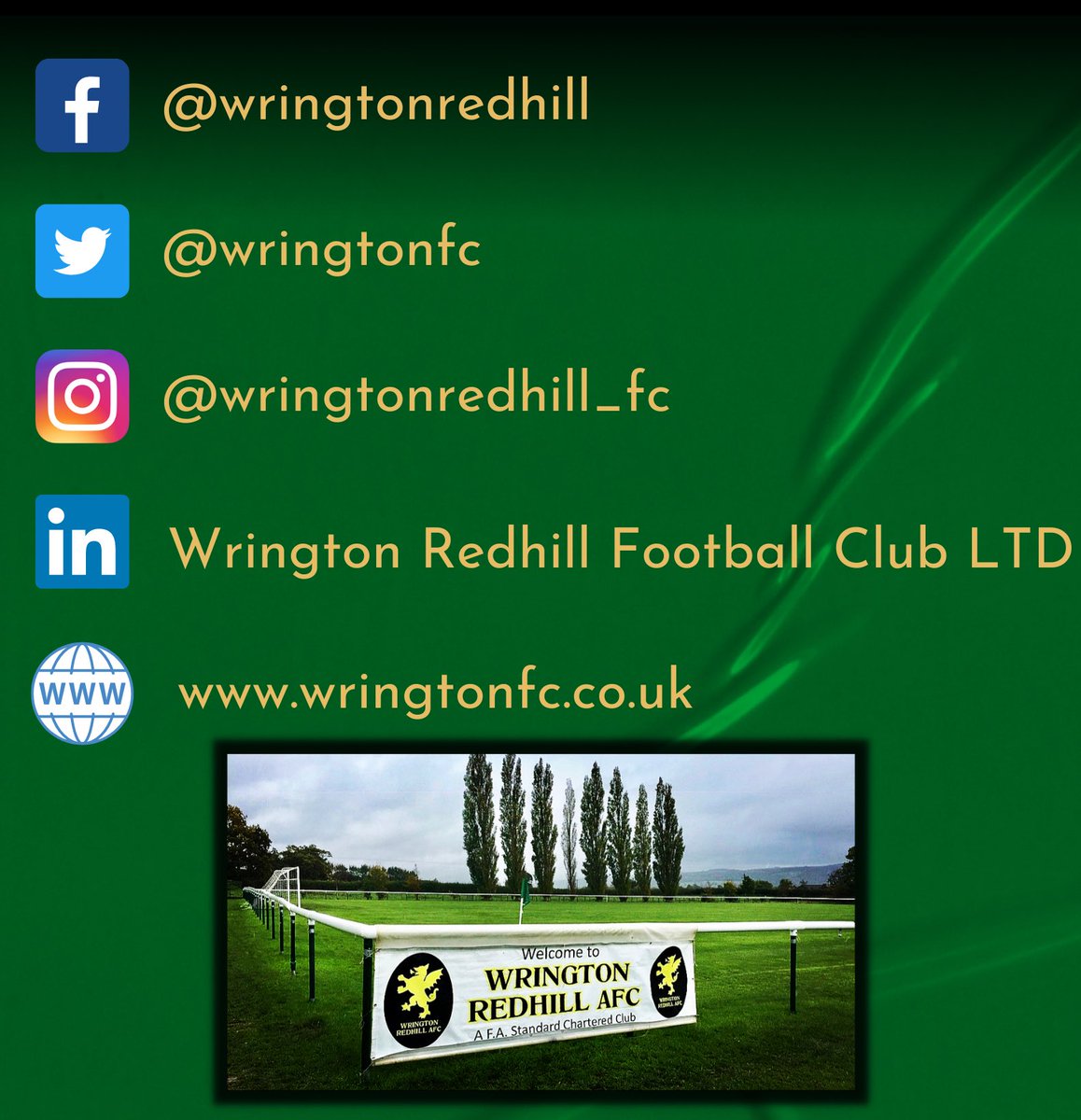 WringtonFC's tweet photo. 💚🖤 FOLLOW OUR SOCIALS💚🖤

#uptheredskins #maniacs https://t.co/uQQTzknkka