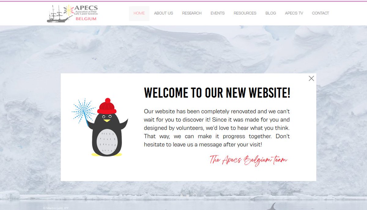 APECS Belgium tweet media