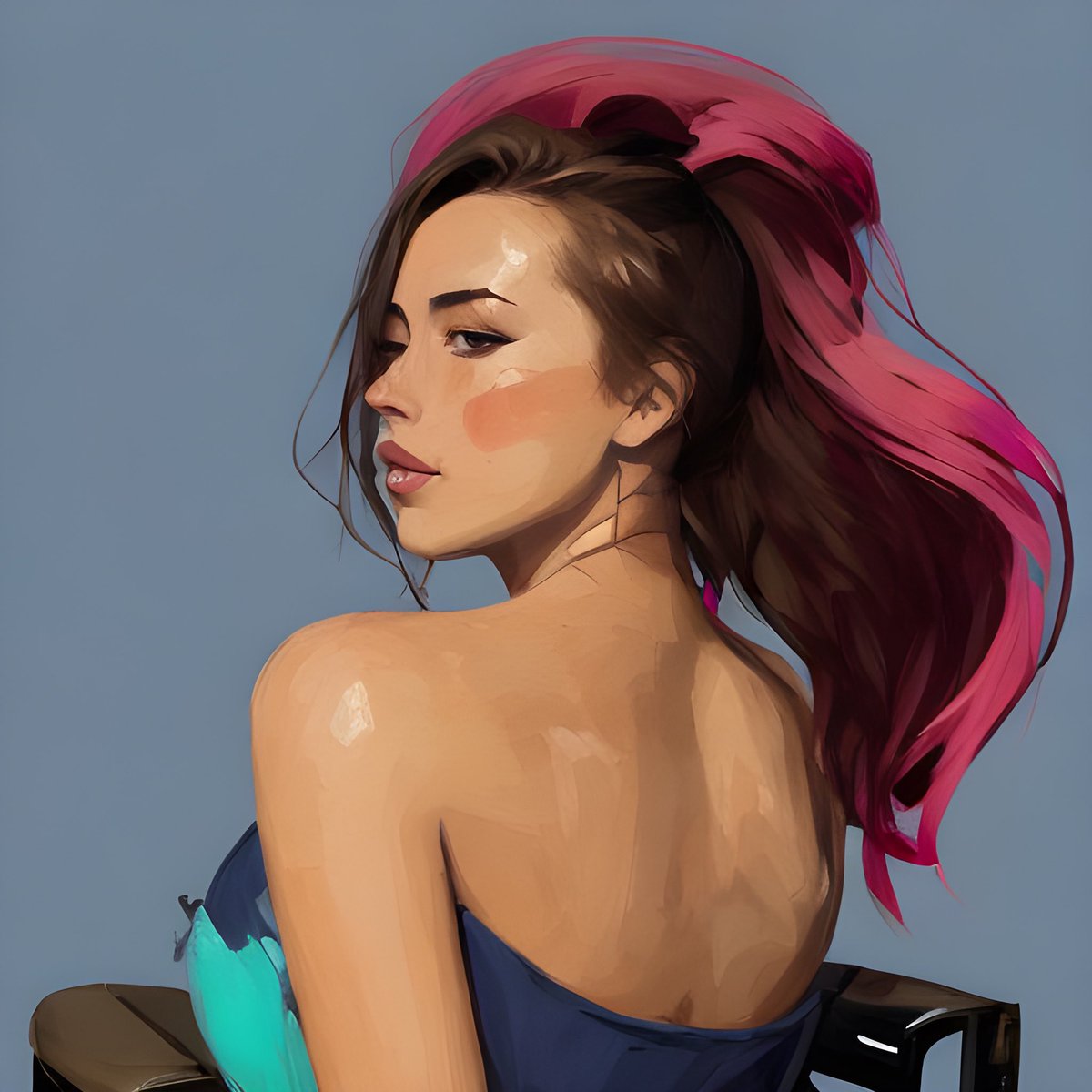 SHORTYPlE's tweet image. Ik it’s late but this AI thing is so cool