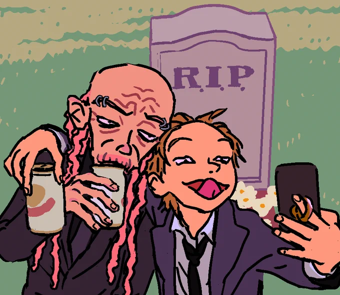 ピクシブにまとめました。Kloktober2022まとめ+オマケ 上手くいかなかった絵もあるけど、完走できて良かった。 