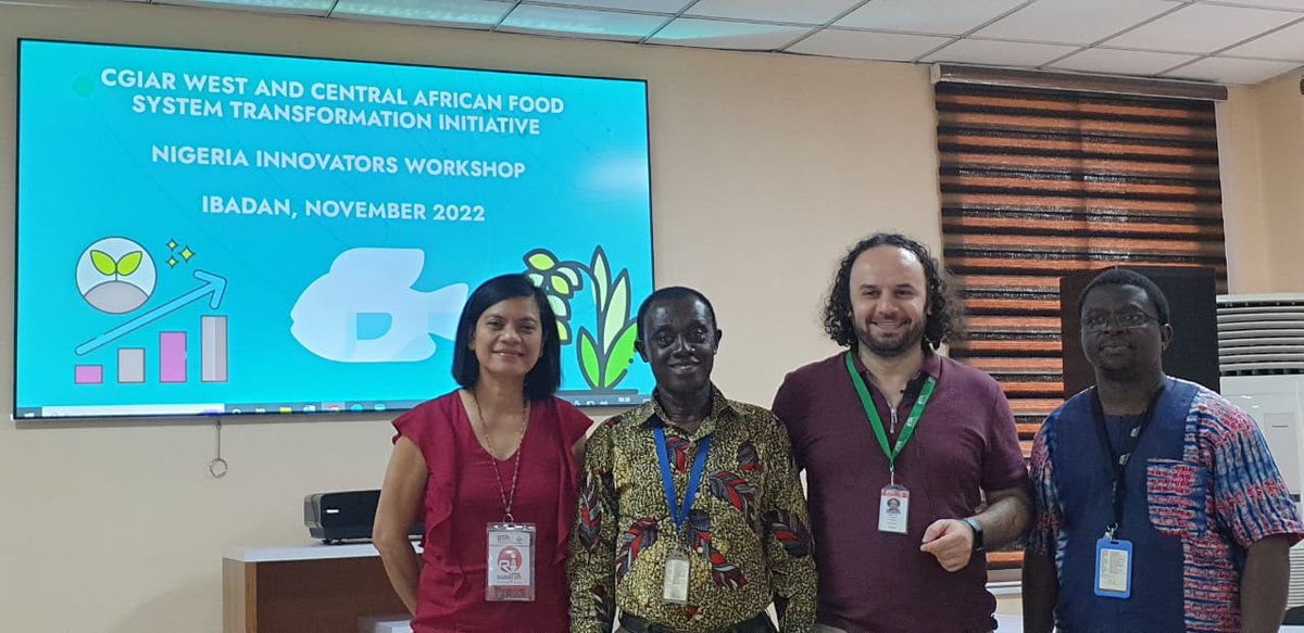 #TICKS Workshop <a href="/IITA_CGIAR/">IITA</a>
Thanks to wonderful organizing team <a href="/SartasM/">Murat Sartas</a>  <a href="/kslopez77/">Katherine Lopez</a> <a href="/rasiedu1/">Robert Asiedu</a> <a href="/sojioloye/">Soji Oloyede</a> 
Technology, Innovation, Communication, Knowledge, and Stakeholder (TICKS) management for catalyzing the <a href="/CGIAR/">CGIAR</a> initiative’s impact, powered by the Scaling Readiness Approach