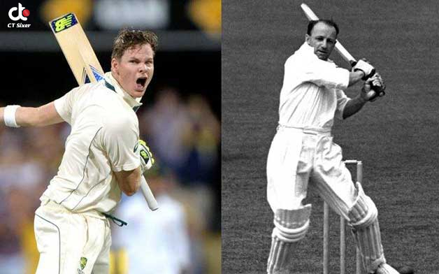 CrypTechSixer's tweet photo. @stevesmith49 Joins Elite List Of Centuries, Equalled #DonBradman’s Record
#SteveSmith #donbradman #records #cricket #crickettwitter #ctsixer https://t.co/4McTrliD5A