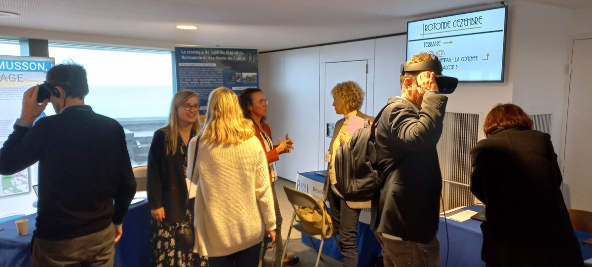 ROL_NHdF's tweet photo. #RaivCôt est à #Adapto avec le @ROL_NHdF ou la réalité virtuelle au service de l´appropriation de l´aléa inondation 
#cireve #Normandie #IDEES https://t.co/3R1vG7jAE9